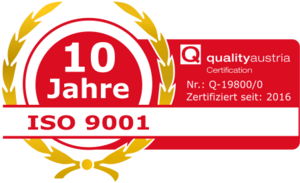 10 Years ISO 9001